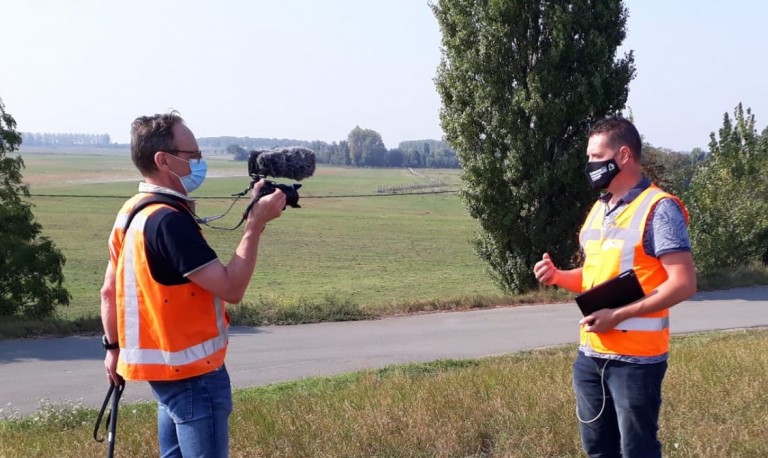 Shooting Educational videos at the Hedwige Prosperpolder