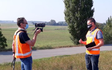 Shooting Educational videos at the Hedwige Prosperpolder